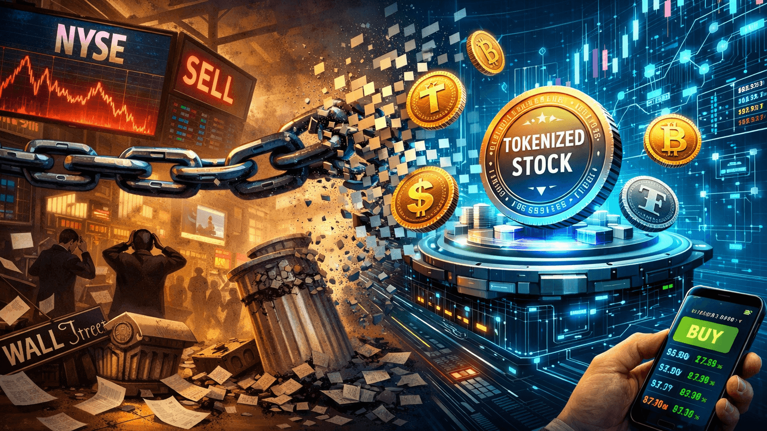 Token hóa cổ phiếu: Sự kết thúc của thị trường chứng khoán truyền thống?