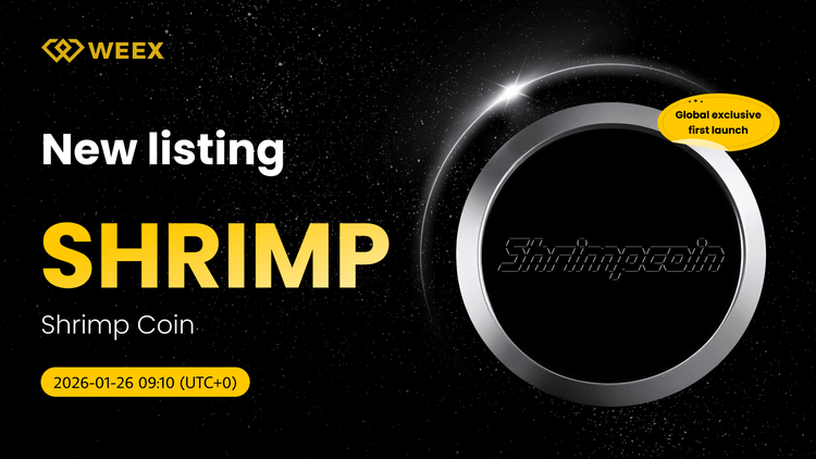 SHRIMP USDT hiện đã có trên WEEX: Sản phẩm độc quyền của Shrimp Coin