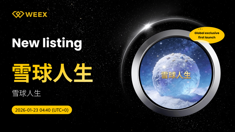 Lần ra mắt toàn cầu đầu tiên: Giao dịch 雪球人生 USDT trên WEEX