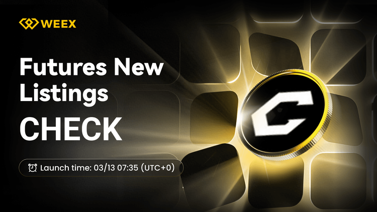 CHECK USDT Futures Now Live on WEEX: Trade Checkmate (CHECK)