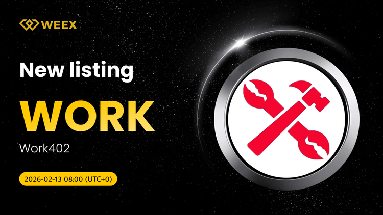 Cặp USDT WORK hiện đang giao dịch: Work402 (WORK) ra mắt trên WEEX